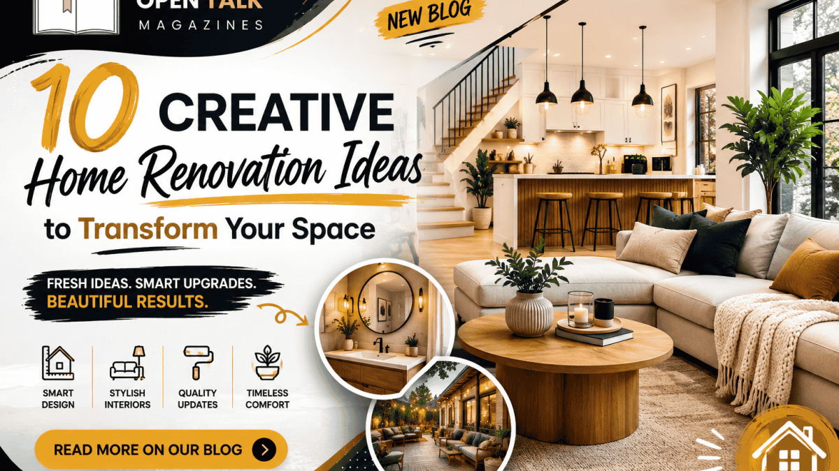 10 Creative Home Renovation Ideas to Transform Your Space