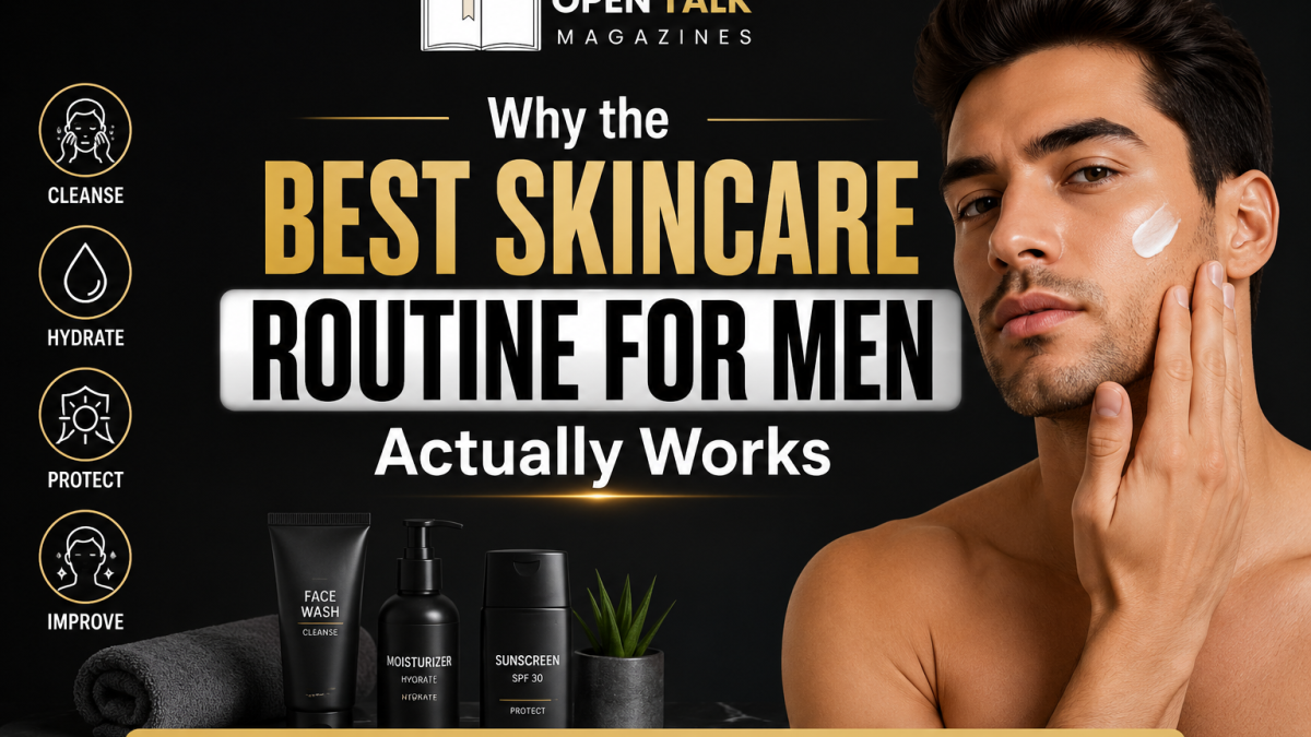 Why the Best Skincare Routine for Men Actually Works
