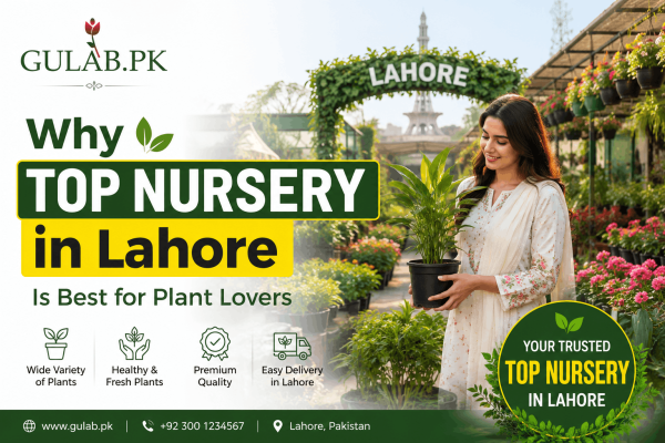 Why Top Nursery in Lahore Is Best for Plant Lovers