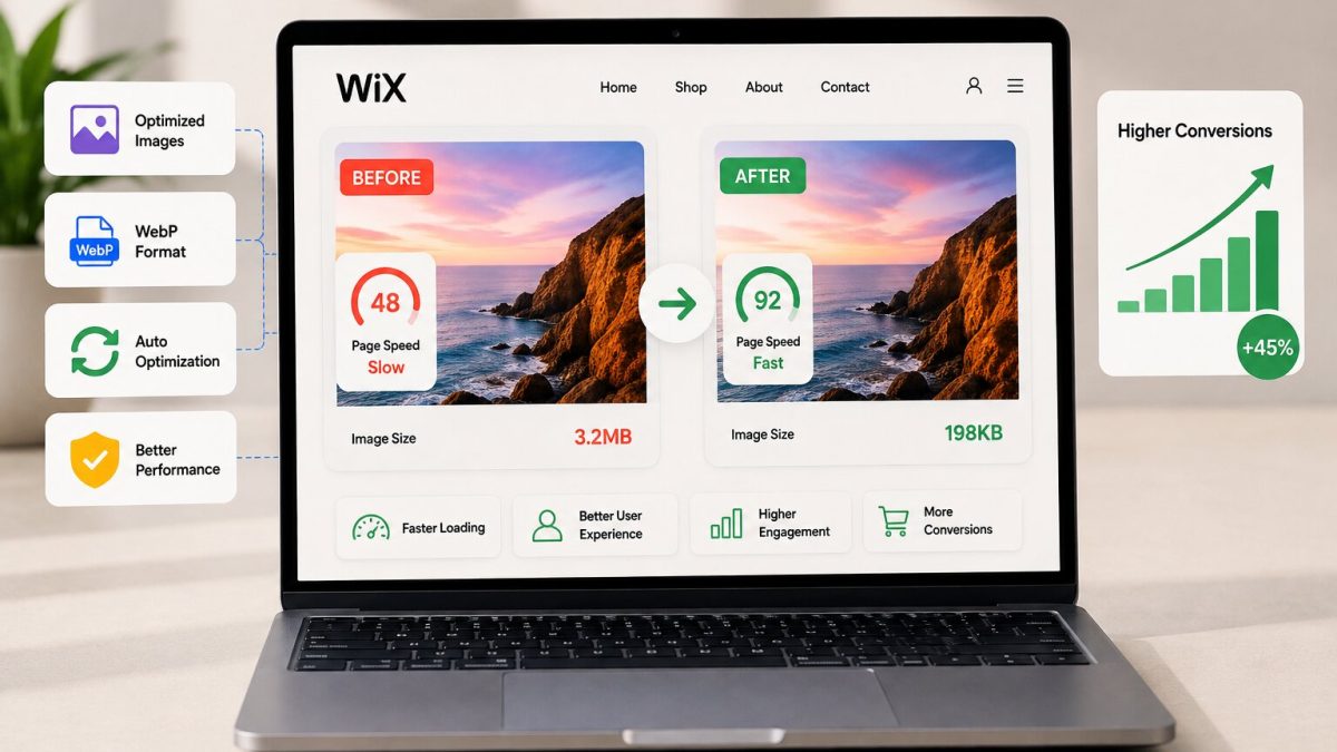 How Better Image Management Helps Wix Websites Convert More Visitors