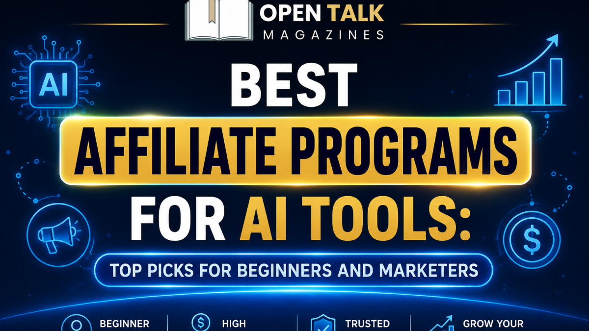 Best Affiliate Programs for AI Tools: Top Picks for Beginners and Marketers