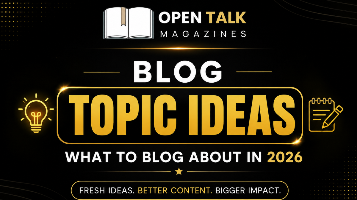 Blog Topic Ideas: What to Blog About in 2026