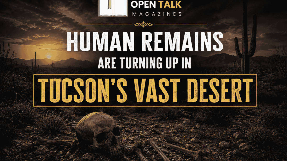 Human Remains Are Turning up in Tucson’s Vast Desert
