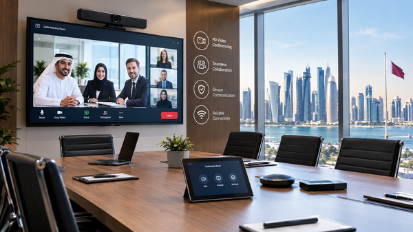 Conference Solutions in Qatar for Modern Meeting Rooms and Businesses