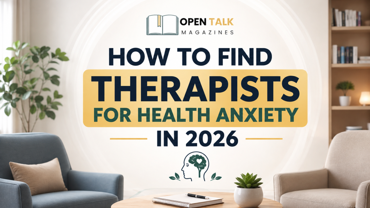 How to Find Therapists for Health Anxiety in 2026